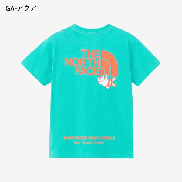 ゆうパケット対応可能！ノースフェイス 半袖Tシャツ キッズ 子供 THE NORTH FACE シレトコ トコ ティー NTJ32430ST 2024春夏新作｜elephantsports｜04