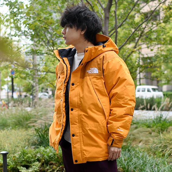 THE NORTH FACE アコンカグアフーディ ダウンジャケット オレンジ 中古・古着通販】THE NORTH FACE (ザ ノース フェイス) ダウン
