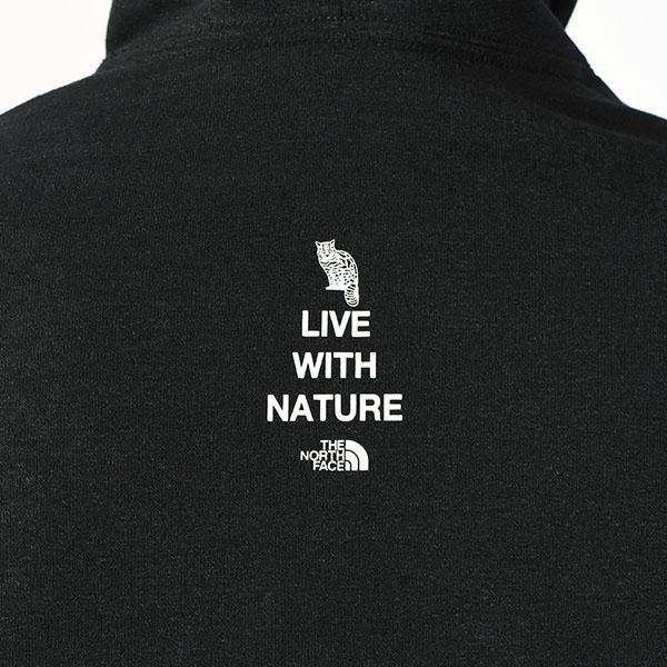 ヤマネコ刺繍 ノースフェイス 裏毛 スウェット パーカー メンズ レディース THE NORTH FACE フーディー プルオーバー 山猫 NT12535 2025春夏新作 | THE NORTH FACE | 15