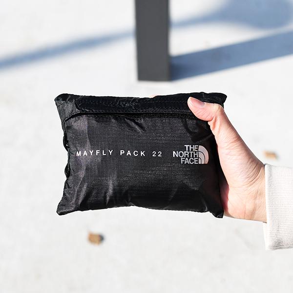 ネコポス発送！送料無料 コンパクト収納 ノースフェイス リュックサック メンズ レディース THE NORTH FACE メイフライ パック 22L 軽量 NM62376 2026春夏新色_15