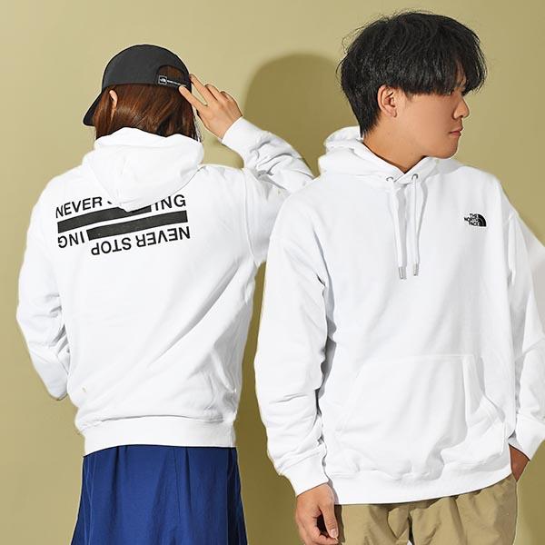 ノースフェイス 裏毛 UV スウェット パーカー メンズ レディース THE NORTH FACE ネバーストップ フーディー プルオーバー NT12443 2024春新作｜elephantsports｜19