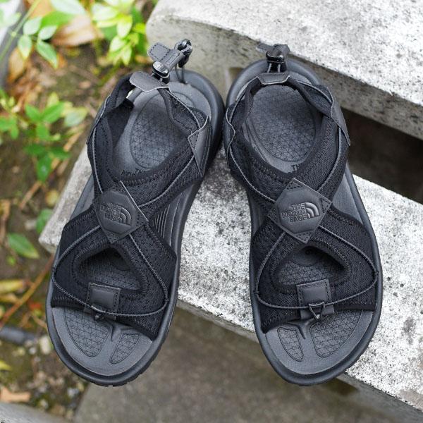 THE NORTH FACE ブラックサンダル THE NORTH FACE ノースフェイス サンダル メンズ レディース