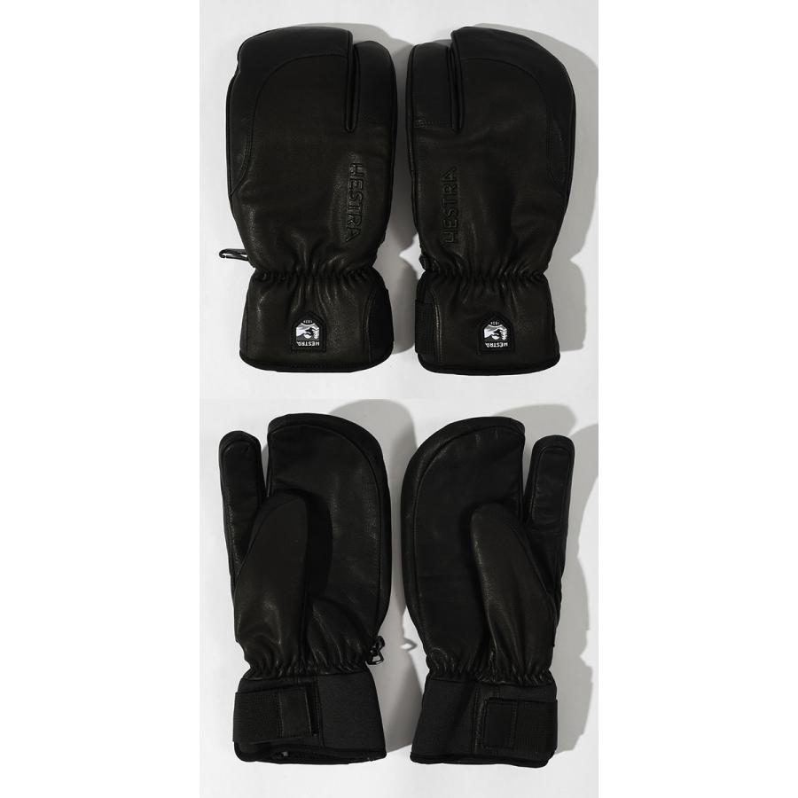 HESTRA レザーミトン ヘストラ Topo 3-Finger MITTEN メンズ