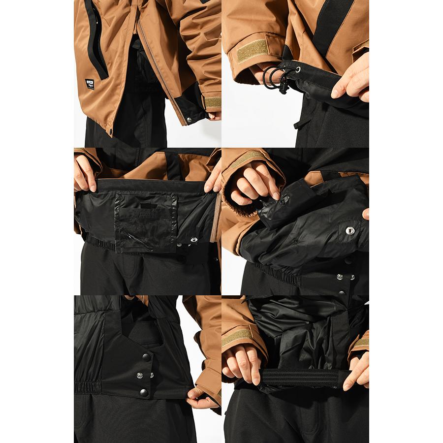 VESP Diggers セットアップ VESP（ベスプ） Lサイズ スノーボードウェア Diggers Pullover Jacket