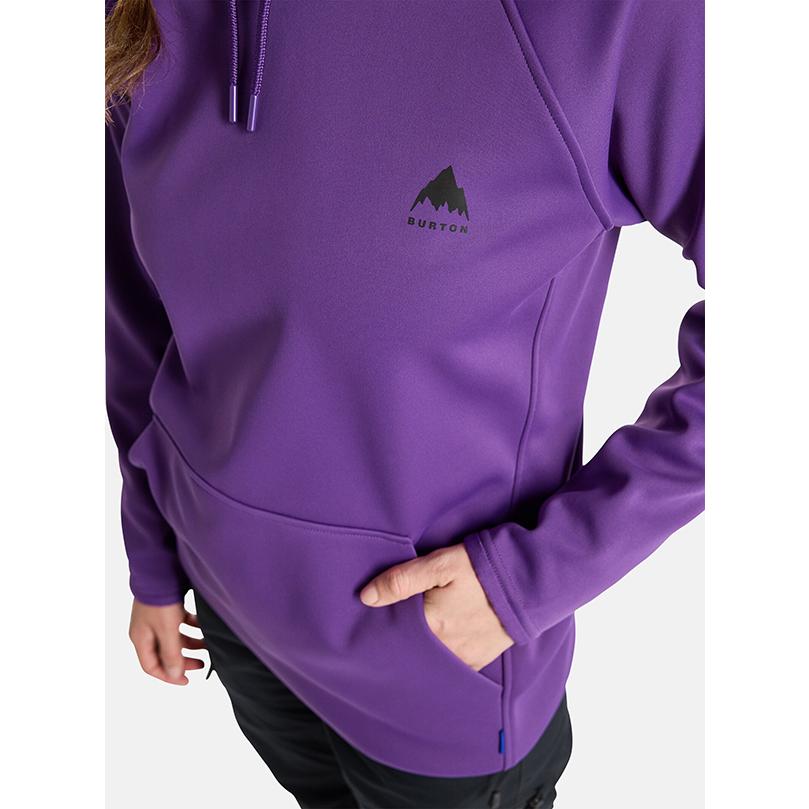 Burton 撥水パーカー ボルドー XS BURTON（バートン） 長袖 パーカー レディース BURTON Womens Crown