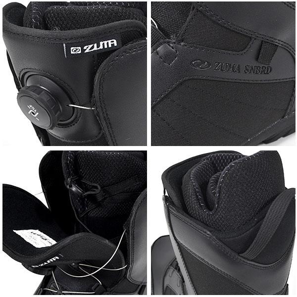 ZUMA  スノーボード メンズ 3点セット 板 ボード バイン ブーツ EMBLEM ADVANCE スノボ 23-24 ワックス塗りっぱなしでお渡し (スクレーパー付き) 激安 半額以下｜elephantsports｜08