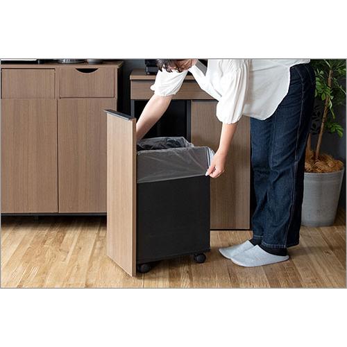 NotT (ノット) 分別ドロワーダストボックス 45L×2 ホワイト DB