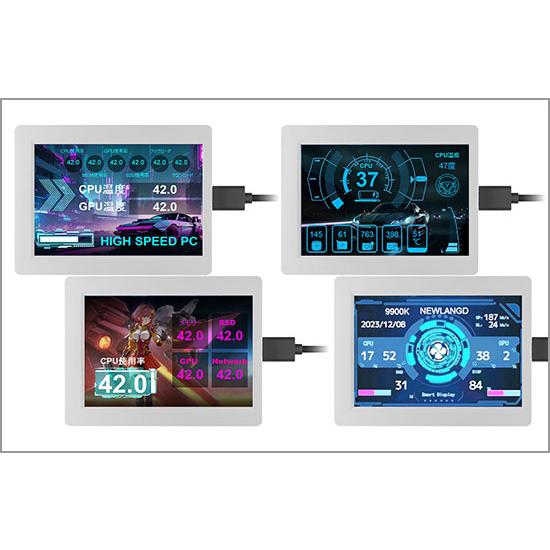 AREA (エアリア) THE STAND モニタリングモニター SD-TASKDP-STWH