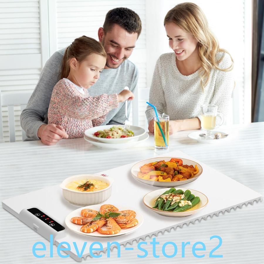 ホットプレート 電気保温トレイ 食品保温プレート 折りたたみ式 ホットプレート 電気保温トレイ 食品保温プレート 折りたたみ式