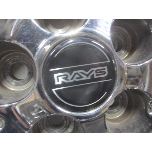 RAYS 7J×18 +38 114.3 5穴 225/55R18 4本 デリカD5 ＊個人宅配送不可