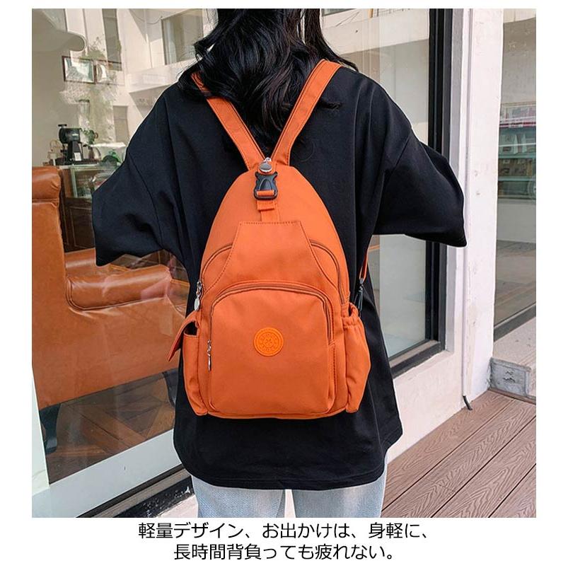 オイリリ－ ハンドバッグ ショルダー リュック 3WAY 総柄 ピンク オレンジ OILILY - オイリリ－ ハンドバッグ ショルダー リュック 3WAY 総柄