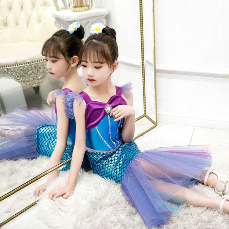 人気海外一番 シークレットハニー アリエル ヒレ人魚 仮装 コスプレ