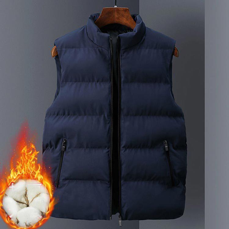 訳あり商品 ジャケット 大きいサイズ カジュアルジレ 防寒 秋冬着 通学 細身 中綿ベスト ベスト ジレ カジュアル ハイネック シンプル 男女兼用 メンズ カジュアルベスト ダウンベスト 中綿ベスト キルティングベスト ダウン