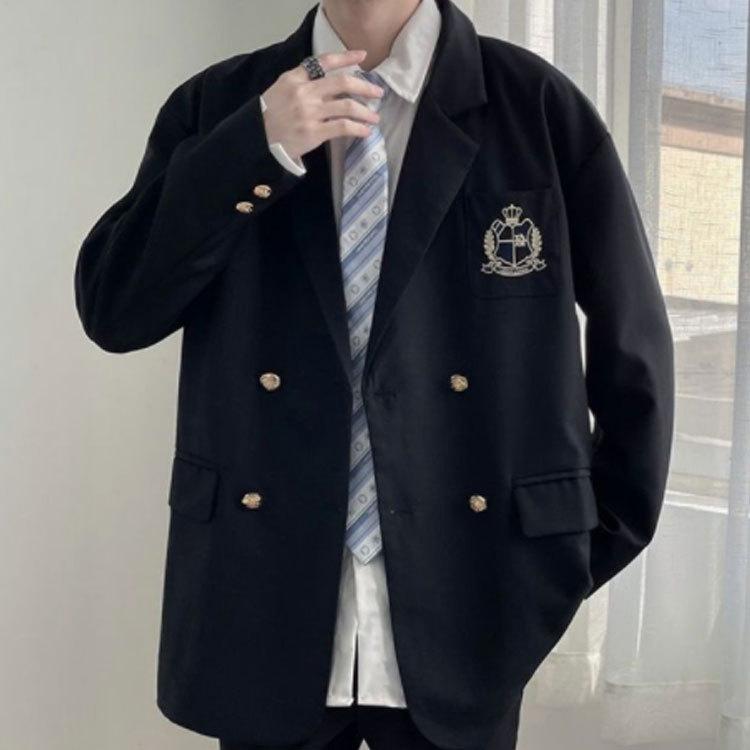 制服 4点セット 学生服 男子高校生 スーツ ブレザー 長袖シャツ 