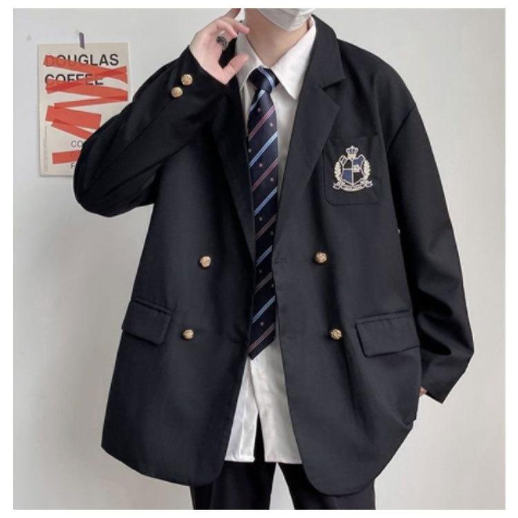 稲生高校 制服 男 ブレザー カーディガン ネクタイ ズボン 制服 4点セット 学生服 男子高校生 スーツ ブレザー 長袖シャツ