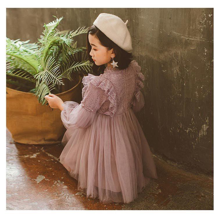 長袖 フォーマルワンピース フォーマルドレス 女の子 キッズ 120cm