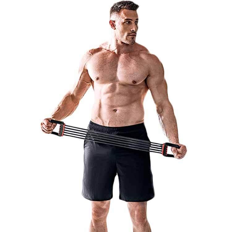 背筋 エキスパンダー チューブ 胸筋 筋トレ 上半身 ゴム製 強化