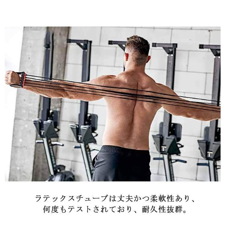背筋 エキスパンダー チューブ 胸筋 筋トレ 上半身 ゴム製 強化