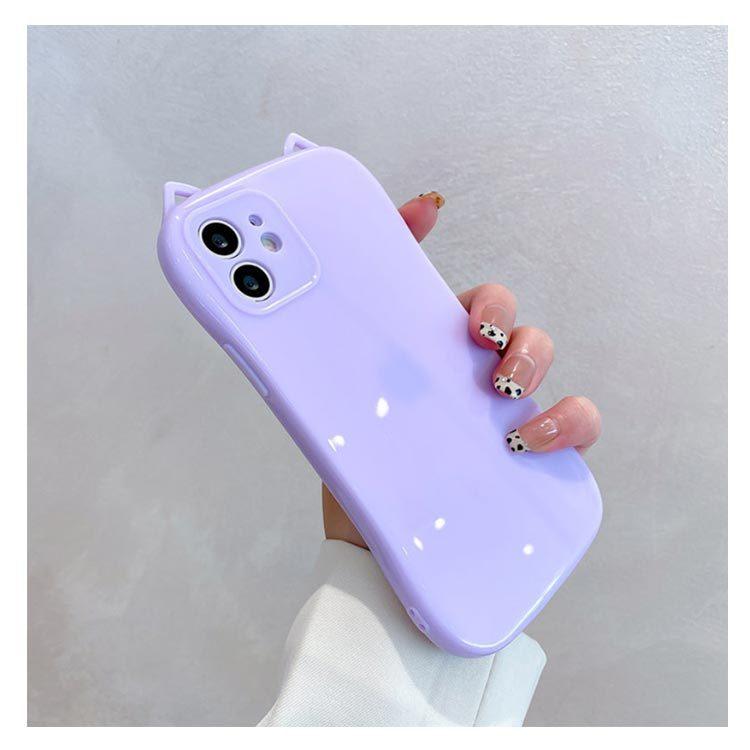 猫耳 かわいい アイフォン11 iPhone13 おしゃれ カバー スマホカバー