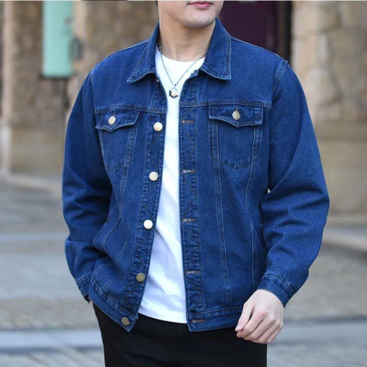 大きいサイズ Gジャン アウター 春 デニムジャケット ジージャン ブルゾン メンズ 長袖 デニムコート メンズ ショート丈 大きいサイズ アメカジ サイズ交換ｏｋ