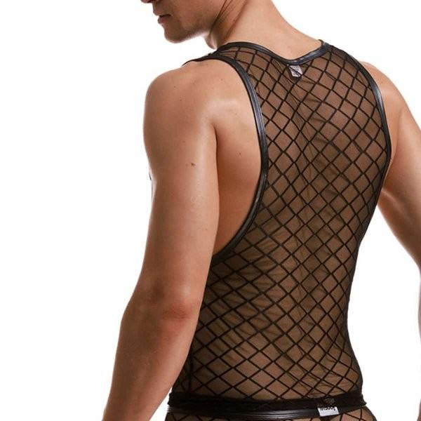 男性上着 メンズ 肌着 セクシー タンクトップ シースルー ベスト 男性 グレンチェック柄 透け感 紳士 Sexy 男子 おしゃれ ファッション メン Cwsw2175 Elevenoneヤフー店 通販 Yahoo ショッピング