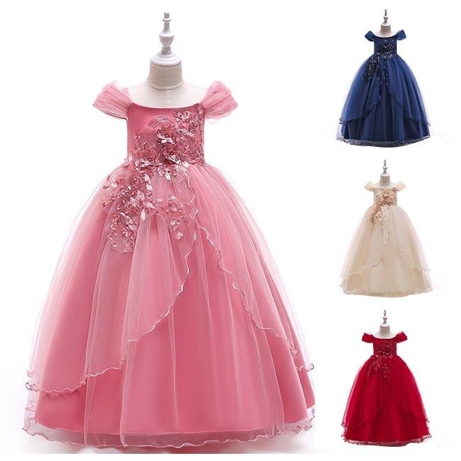 ジュニアドレス キッズ 女の子 ワンピース 花柄 ふんわり マシキ丈 ノースリーブ ピアノ発表会 子供 結婚式 披露宴 演出 オールインワン 春 夏 Cwsw37 Elevenoneヤフー店 通販 Yahoo ショッピング