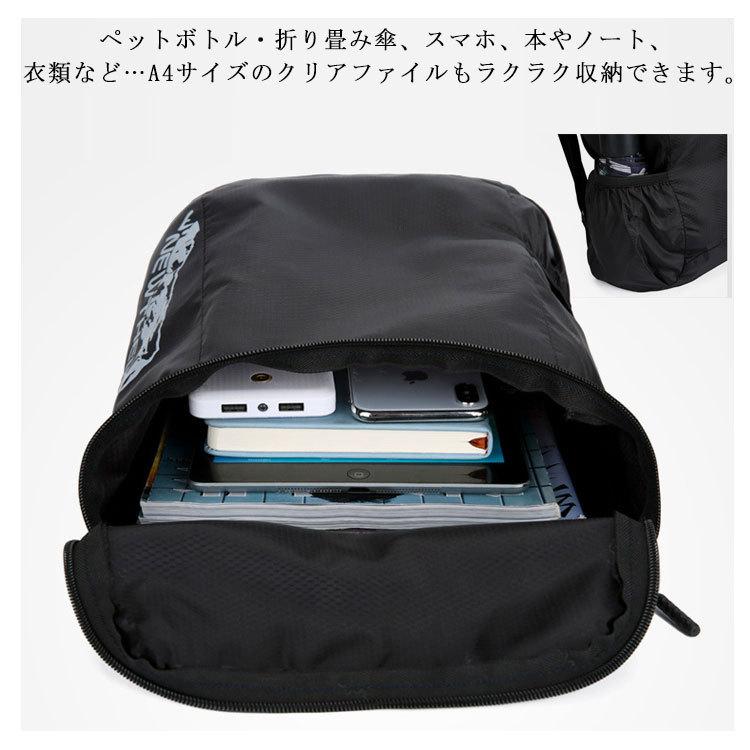折りたたみ リュック 大容量 ポケッタブル パッカブル コンパクト