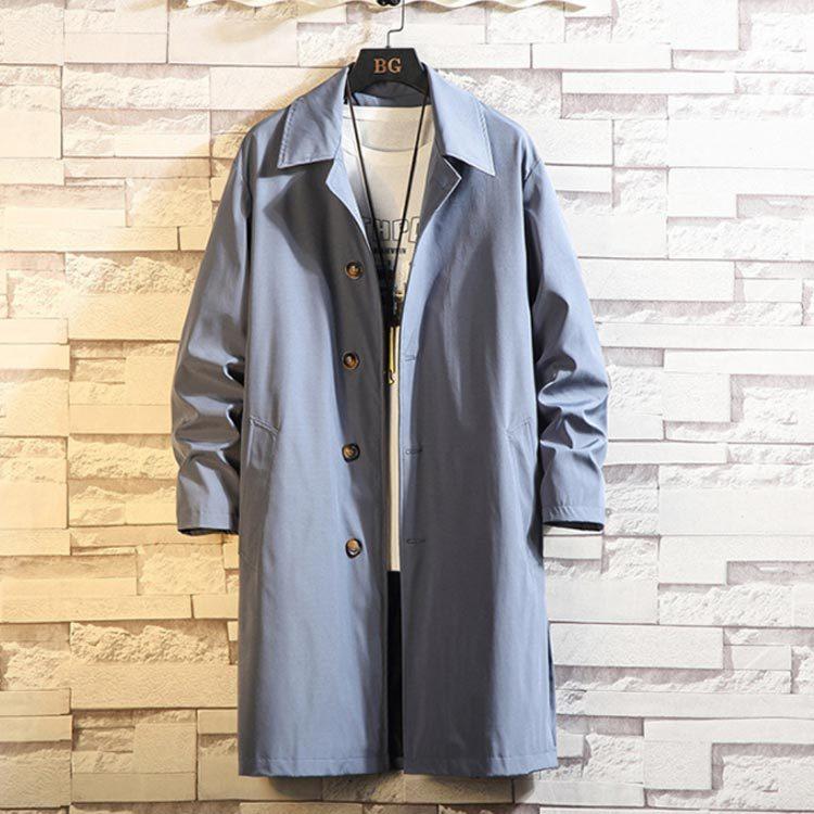 ステンカラーコート スプリングコート メンズ チェスターコート