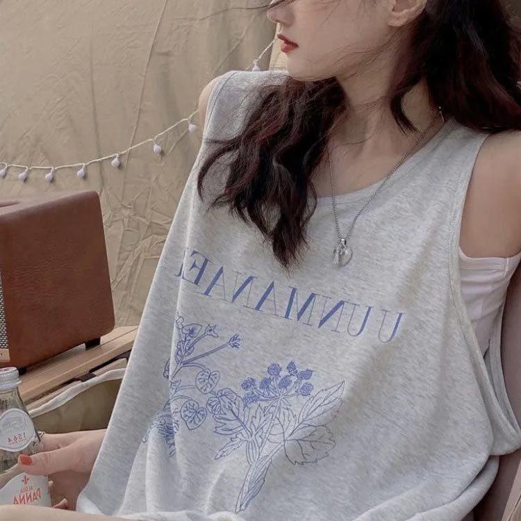 タンクトップ レディース ノースリーブ tシャツ トップス カットソー