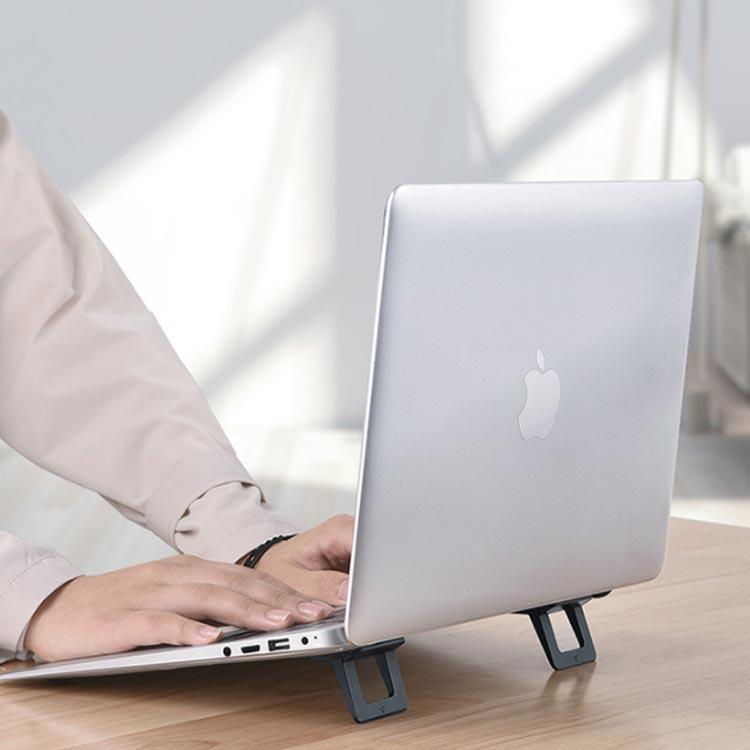 Macbook PCスタンド ノートパソコン タブレット スマートフォン スタンド コンパクト ノートPCスタンド ノートブック 送料無料 姿勢 |  | 02
