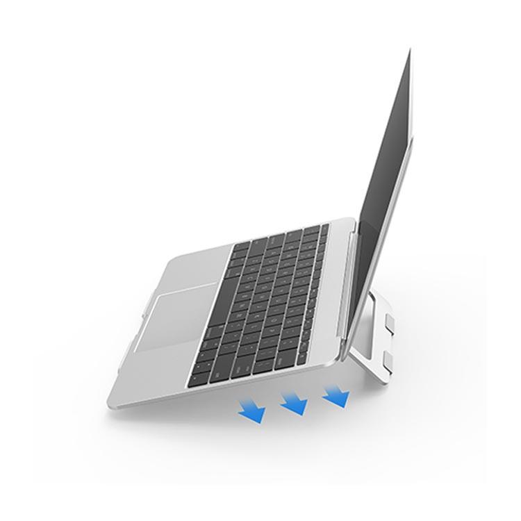 パソコンスタンド テレワーク スタンド 折りたたみ 冷却効果 人間工学設計 送料無料 デスクスペース ノート 角度調整可能 ノートPCスタンド ホルダ |  | 04