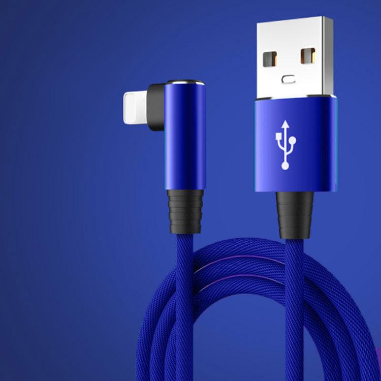 ケーブル L型 iphone 充電ケーブル USB充電ケーブル L字 1.5M 1m 急速充電 小型ヘッド 高耐久 ナイロン編み 断線防止 送料無料 |  | 03