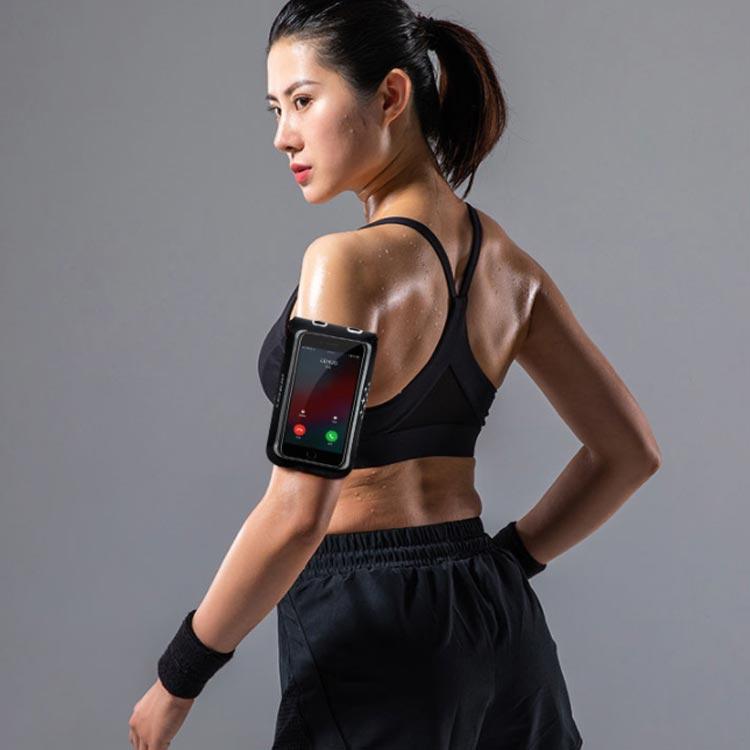 ランニングアームバンド スポーツ ランニング スマホ アームバンド タッチ操作OK 防水防汗 延長ベルト付き 軽量 小物収納 調節可能 夜間反射 ai |  | 02