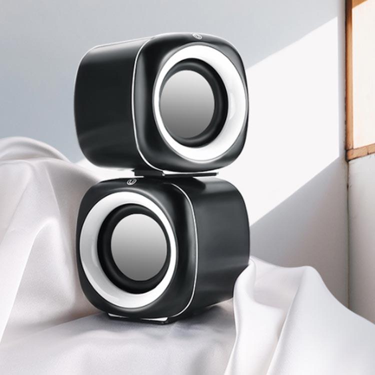 PCスピーカー 高音質 USB スピーカー コンパクトスピーカー USB電源 小型 高音質 テレビ用 スマートフォン 送料無料 usbスピーカー スマ |  | 02