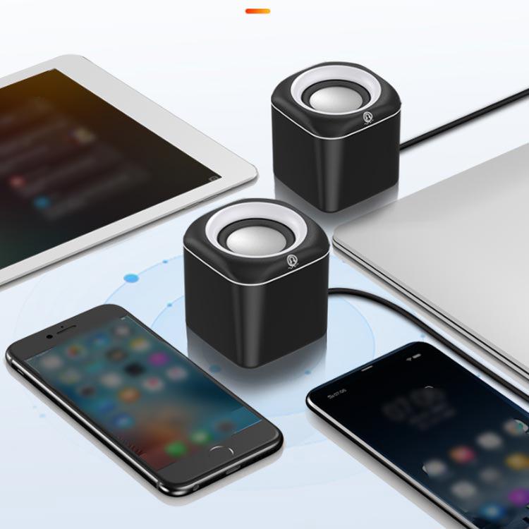 PCスピーカー 高音質 USB スピーカー コンパクトスピーカー USB電源 小型 高音質 テレビ用 スマートフォン 送料無料 usbスピーカー スマ |  | 04