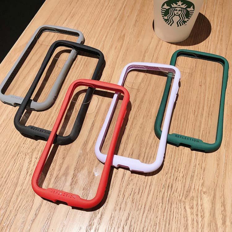 iPhone 11 ケース クリア ストラップ付き iPhone 11 Pro Max 強化ガラス ソフトバンパー  iPhone11pro 送料無料 |  | 04