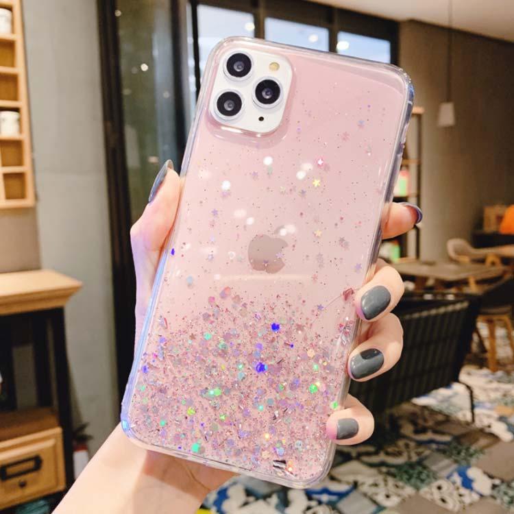 Apple iPhone11 / 11 Pro / 11 Pro Max ケース/カバー 耐衝撃 グリッターケース 落下防止 TPU 送料無料 おしゃ |  | 02