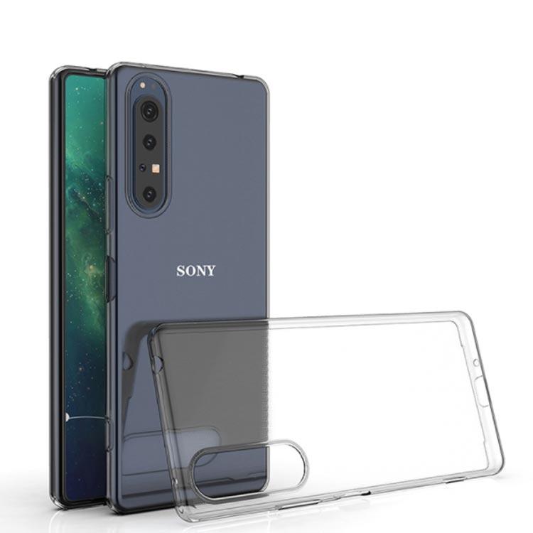 Xperia1 ケース tpu クリア SO-03L SOV40 防指紋 ソニー エクスペリア 1 カバー docomo au Sony 送料無料 |  | 03