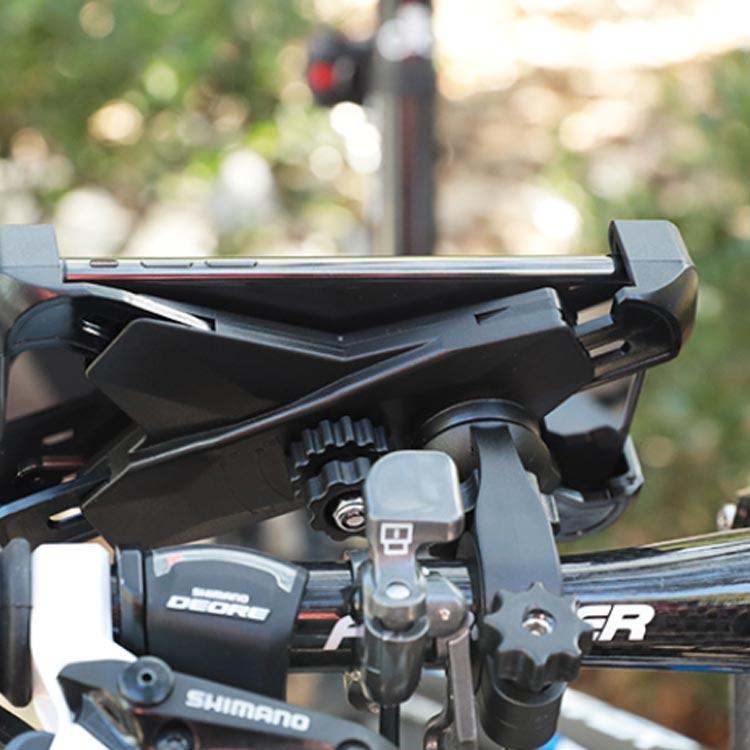 スマホホルダー 自転車 バイク 頑丈 固定 iPhone スマートフォン 自転車ホルダー バイクホルダー バイク用 自転車用 ロードバイク 送料無料 |  | 01