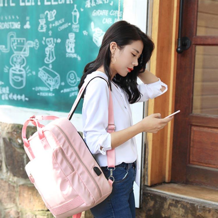 リュックサック バックパック ビジネスリュック パソコンバッグ レディース 防水 ナイロン リュック ノートPC PCポケット付き 大きめ 送料無料 |  | 01