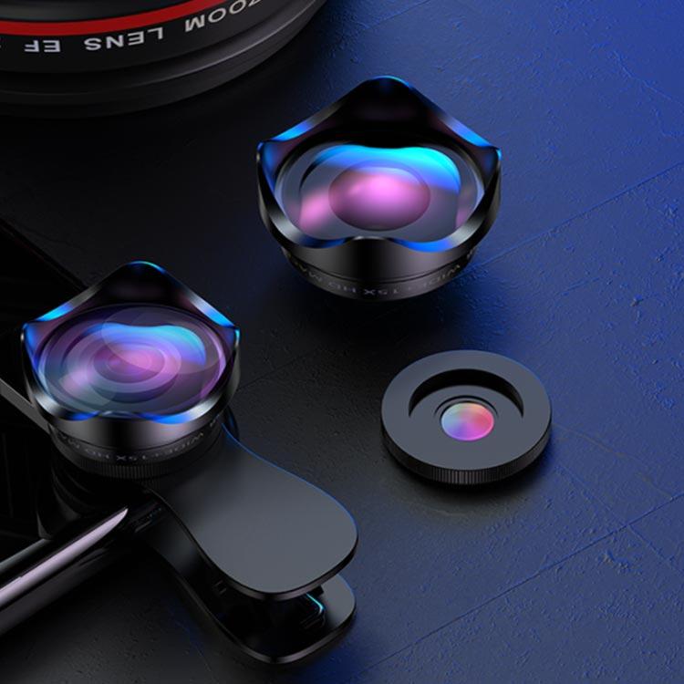 送料無料カメラレンズ セルカレンズ 自撮りレンズ 広角レンズ マクロレンズ ワイド＆マクロ 2in1 iPhone Xperia Android|スマ |  | 01