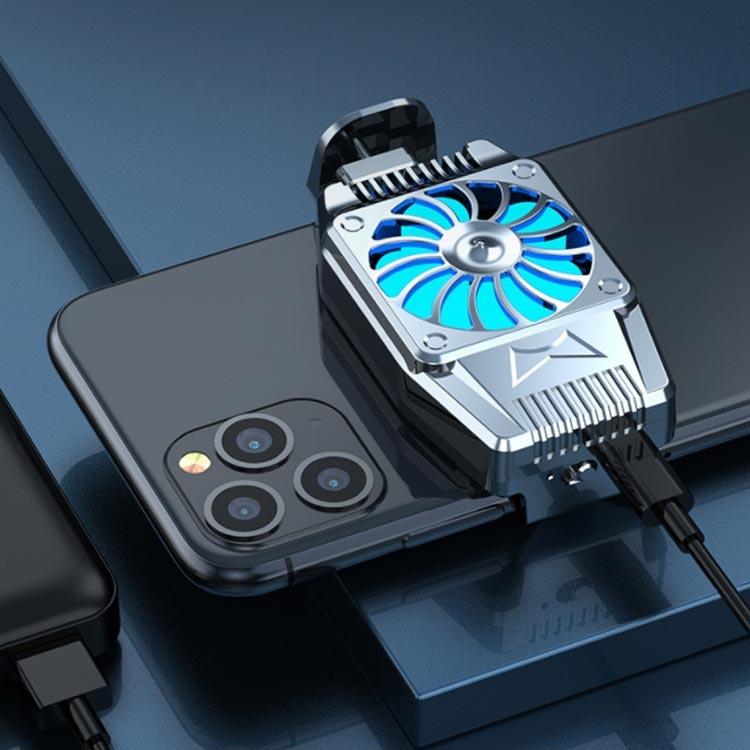 スマホ 冷却ファン 小型 超軽量 スマホ散熱器 冷却クーラー 3秒急速冷却 伸縮式クリップ 滑り止め 静音 小型 荒野行動 PUBG 送料無料 |  | 02