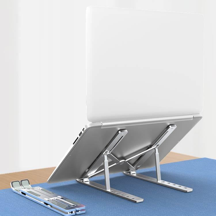 タブレット アルミ合金 折り畳み スタンドノートPC アルミ合金 スタンド PCホルダー ノートパソコンスタンド アルミ合金 6段階 送料無料 垂直 |  | 02