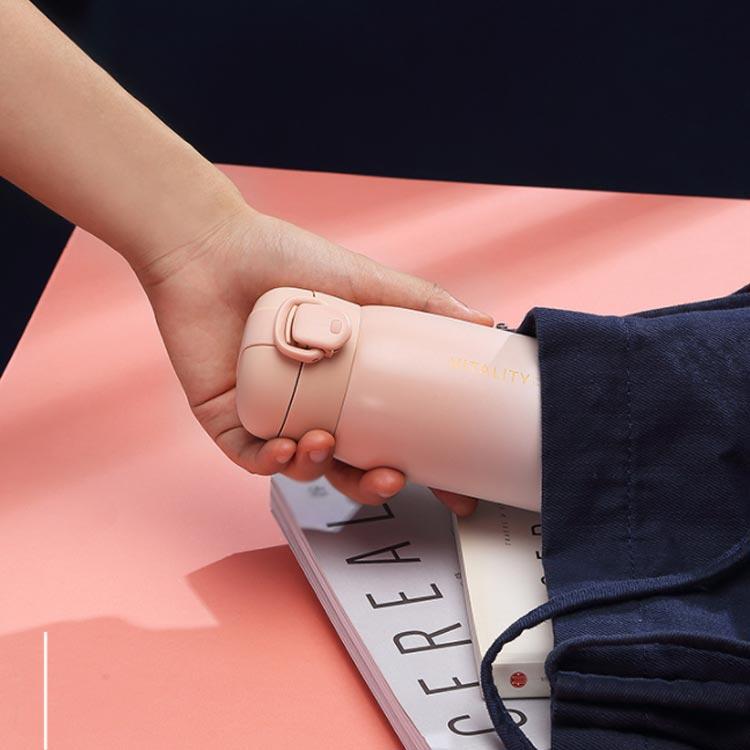 水筒 直飲み ワンタッチ栓 マグボトル 520ml/380ml ステンレス製 保温 真空断熱 すいとう スリム ステンレスボトル 送料無料 |  | 04