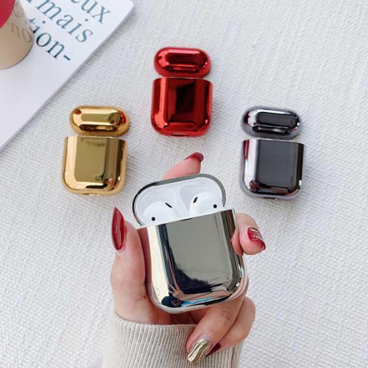 airpods カバー airpods2 ケース シンプル イヤホンケース AirPods Pro ケース メッキ加工 柔軟 高耐久性 送料無料 |  | 04