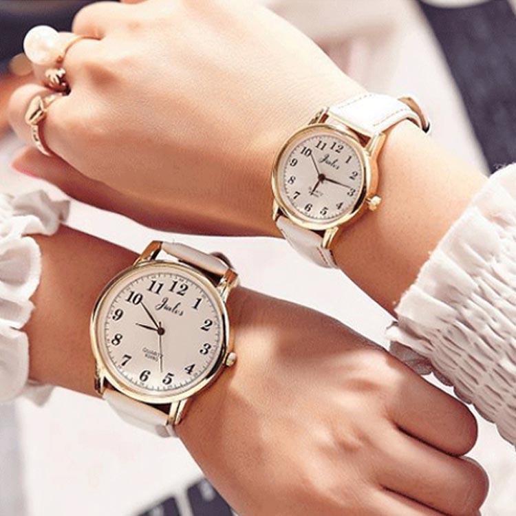 腕時計 レディース ウォッチ シンプル カラフル PUレザー革 無地 おしゃれ かわいい カジュアル ビジネス メンズ ペア 人気 送料無料 |  | 02