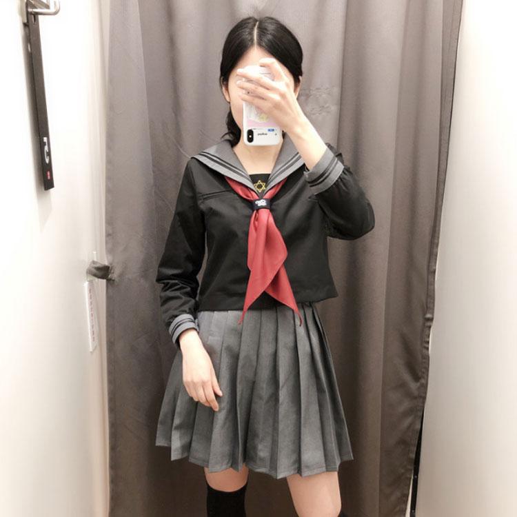 セーラー服 スカーフ 三角スカーフ 三角タイ セーラースカーフ 制服  