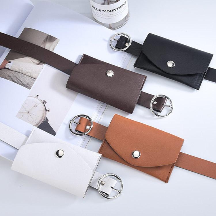 ファッション小物 ベルト レディース 細ベルト PUレザーベルト