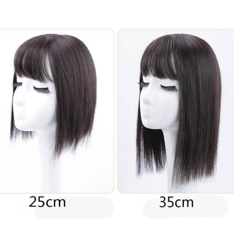 部分ウィッグ 前髪ウィッグ 人工毛 トップカバー ウィッグ かつら