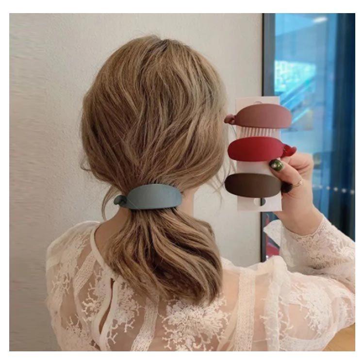 ヘアアクセサリー ヘアクリップ バナナクリップ プレゼント シンプル